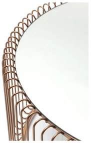 Sada 2 konferenčných stolíkov v dekore medi Kare Design Wire Big