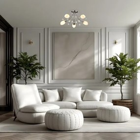 Brilagi - Prisadený luster MEGAPOLIS 5xE14/60W/230V lesklý chróm