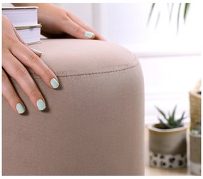 Svetlohnedý taburet Ropp – Artie