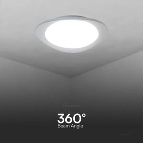 LED Stmievateľné stropné svietidlo LED/40W/230V 3000-6500K 45 cm biela + DO