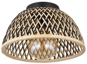 Globo 15767D - Prisadený luster COLLY 1xE27/15W/230V bambus