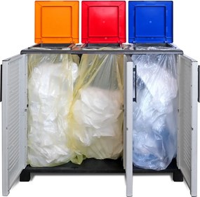 ARTPLAST Skrinka na triedený odpad FAMILY, 102 cm