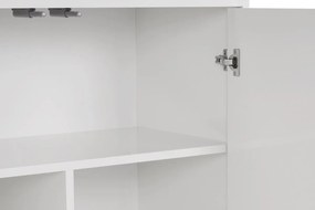 Dizajnová komoda Uchenna 180 cm biela