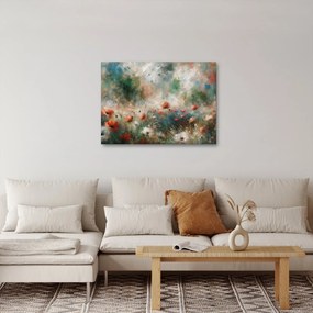 Obraz – Abstrakcia poľa s makmi (70x50 cm)