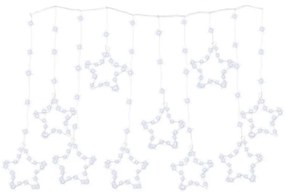 Vianočná dekorácia záves hviezdy 1,2m 171LED RXL 484