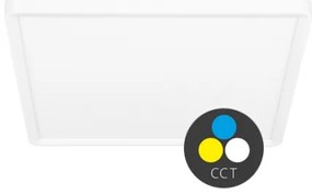 Ecolite W008S-CCT/24W/BI - LED Stropné svietidlo TERY LED/24W/230V IP40 biela