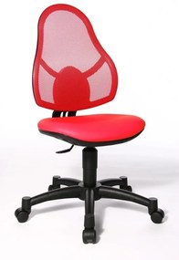 Topstar Topstar - detská stolička Open Art Junior - červená, plast + textil