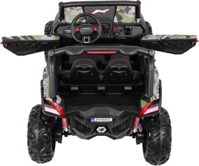 Ramiz Buggy SuperStar pre deti Moro + MP4 + pohon 4x4 + diaľkové ovládanie + batožinový priestor + LED + zámok dverí