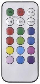 vidaXL Elektrické LED sviečky 12ks časovač diaľkový ovládač teplé biele-