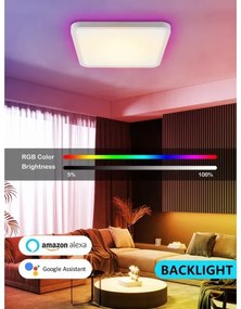 Immax NEO 07168-W40-LED RGB+CCT Stmievateľné svietidlo 50W/230V Wi-Fi Tuya biela+DO