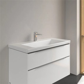 VILLEROY &amp; BOCH Subway 3.0 umývadlo na skrinku s otvorom, bez prepadu, 1000 x 470 mm, biela alpská, 4A70A201