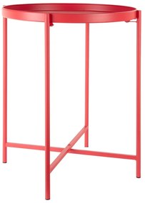 Kovový okrúhly odkladací stolík ø 40 cm Meseta – Leitmotiv