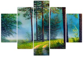 Obraz - Olejomaľba krajiny (150x105 cm)