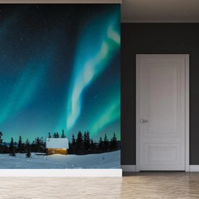 Fototapeta - Polárna žiara (147x102 cm)