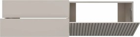 Závěsná skříňka pod umyvadlo s deskou Tigo 1D2S 140 cm kašmír