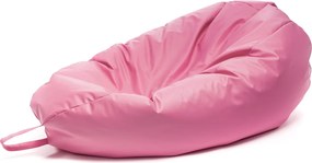 INTERMEDIC SK - Sedací vak Mega Sako z ekokože 135x85 cm | relaxačné a pôrodné kreslo, 335 l Farba: E01 - Biela (ekokoža)