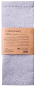 Svetlosivé bavlnené prestieranie 32 x 48 cm 2 ks – Basic Ambiente - 596404