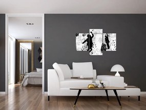 Obraz - Street art - rozruch (90x60 cm)