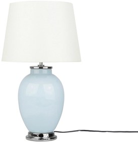 Modrá stolná lampa BRENTA Beliani