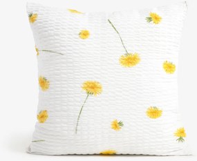 Goldea krepová obliečka na vankúš - púpavy 40 x 40 cm