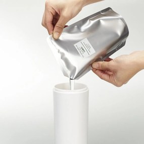 Biely plastový dávkovač mydla 500 ml Round – YAMAZAKI