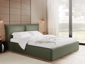 Čalúnená manželská posteľ Ezibia, Rozmer postele: 180x200, Farby: Kronos 22