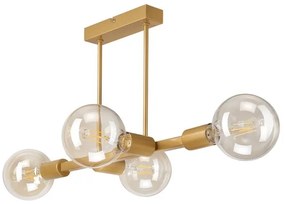 Luster na tyči ASTRID 4xE27/60W/230V zlatá