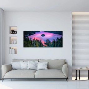 Obraz - Jazero Tahoe, Sierra Nevada, Kalifornia, USA (120x50 cm)