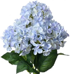Fialkovo-modrá umelá kvetina hortenzie Hydrangea - 15*15*45 cm