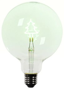Vianočná LED žiarovka E27 G125 číra 1,8W 100 lm
