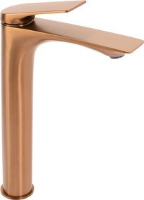 Rea Avalon, vysoká umývadlová batéria h-305, medená matná, REA-B0493
