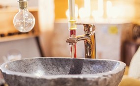 Umývadlo z prírodného riečneho kameňa The Lavabo Cut - malé