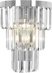 Toolight Toolight, nástenné svietidlo 1xE14, APP1536-1W, chrómová, OSW-06162