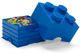 Modrý úložný box štvorec LEGO®