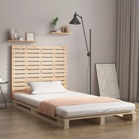 vidaXL Nástenné čelo postele 126x3x91,5 cm masívna borovica