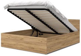 GL Manželská posteľ Dolly s úložným priestorom - dub craft Rozmer: 180x200