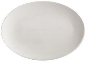 Biely porcelánový tanier Maxwell & Williams Basic, 35 x 25 cm