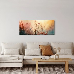 Obraz - Divoké kvety (120x50 cm)