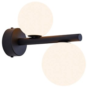 Jupiter 1928 - Nástenné svietidlo TAIDA 2xG9/40W/230V čierna