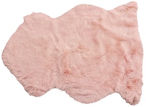 Lambskin Heidi koberec ružový 85x65 cm