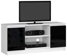 TV stolík Darian (čierny vysoký lesk). Akcia -13%. Vlastná spoľahlivá doprava až k Vám domov. 1068715