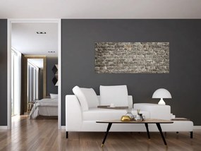 Obraz tehlovej steny (120x50 cm)