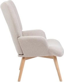 Kreslo MOSS béžové 862347