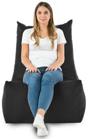 Moderné kreslo DISTINTO čierna