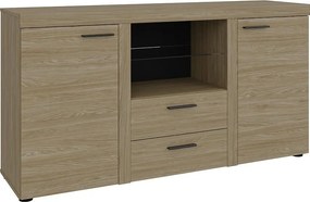 Komoda Rumba 2F 2S DO20 dub olejovaný