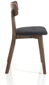 Jedálenská stolička z orechového dreva Tomasucci Varm