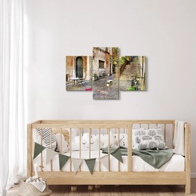Obraz - Staré ulice Ríma (90x60 cm)