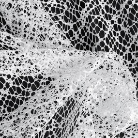 ZÁCLONA NA KRÚŽKOCH AMANDA 140X250 CM BIELA