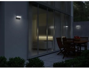 LED2 - LED Vonkajšie nástenné svietidlo HUGO LED/9W/230V IP54 3000K/4000K