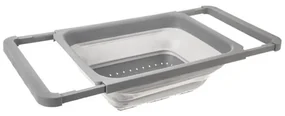 Orion Skladacie silikónové cedidlo do drezu, 39 x 26,5 cm